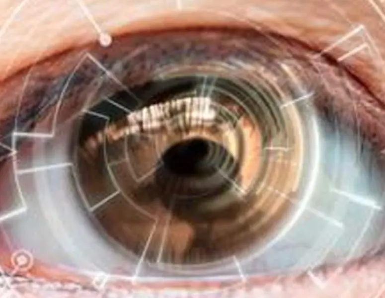 The cornea is the eye’s outermost layer.